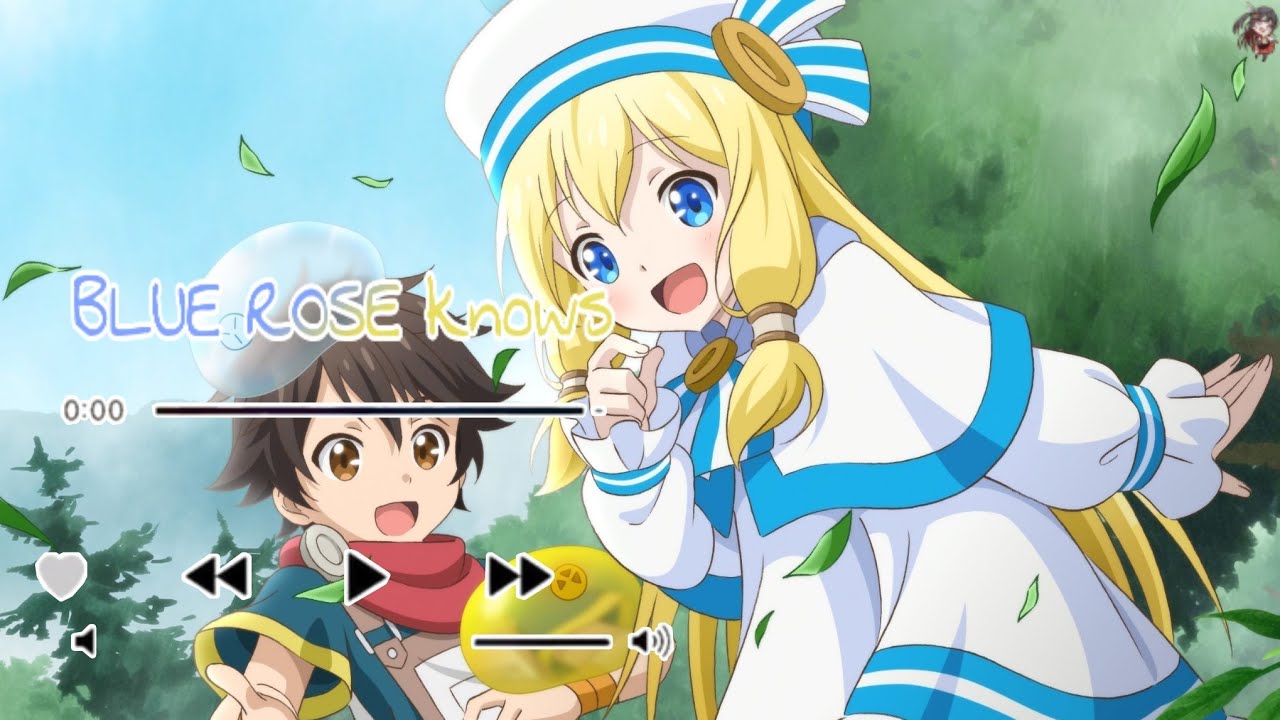 ♫ Nightcore - BLUE ROSE knows | MindaRyn (Kami-tachi ni Hirowareta Otoko ED Full)