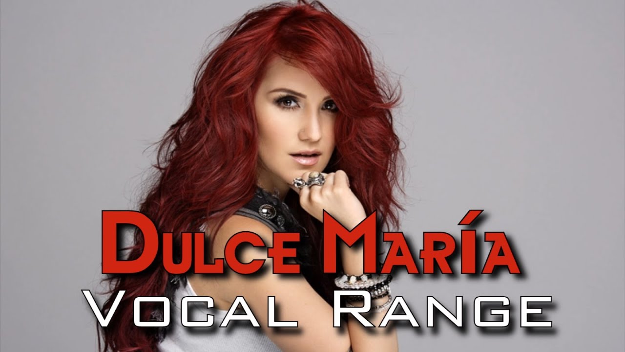 DULCE MARÍA - VOCAL RANGE (C♯3-B♭5)