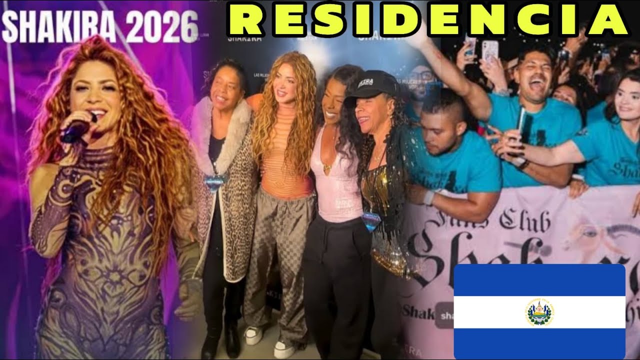 EN VIVO así recibe SHAKIRA a sus FANS EN El SALVADOR 🇸🇻