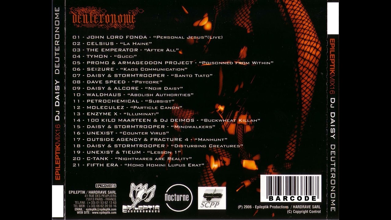 [2006] Epileptik Mix 16 - Deuteronome Mixed By DJ Daisy
