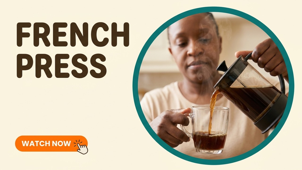 How To Make Coffee Using A French Press (Cafetiere)
