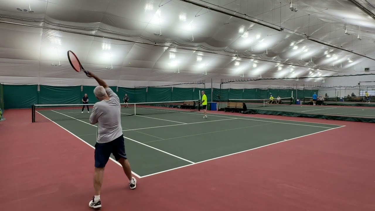 Gautreau's Tennis - Highlights - Lonnie, Mack, Gail, Al - 03/24/2025