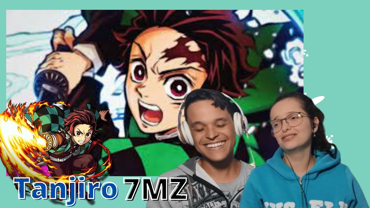 REACT Rap do Tanjiro (Demon Slayer) - FILHO DO SOL | NERD HITS [7 Minutoz]