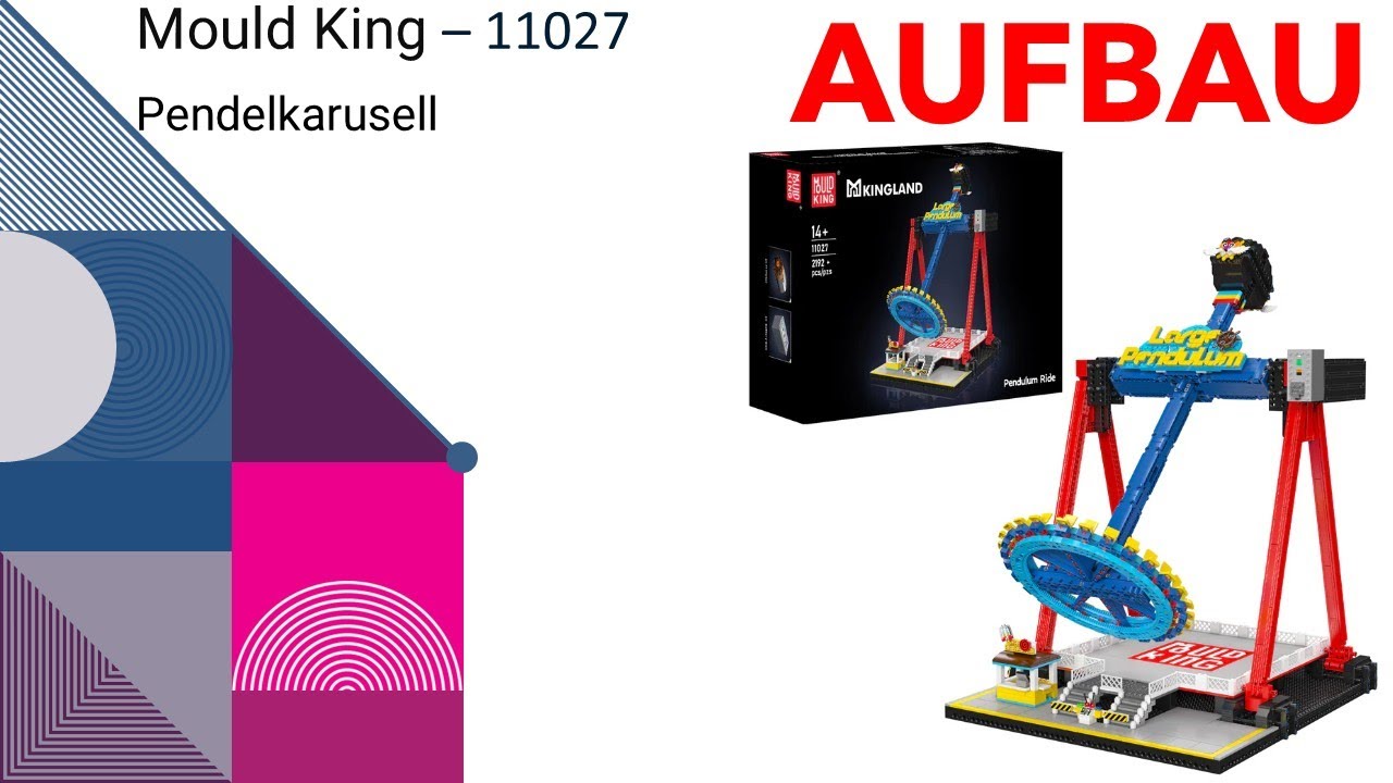 Mould King ® - 11027 Pendelkarusell (AUFBAU) # Ben's Lego ® / Klemmbausteine Welt - Video 269