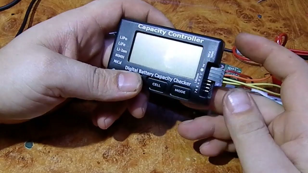 Обзор тестера LCD Battery Capacity Checker Controller Tester for LiPo LiFe Li-ion NiMH Nicd
