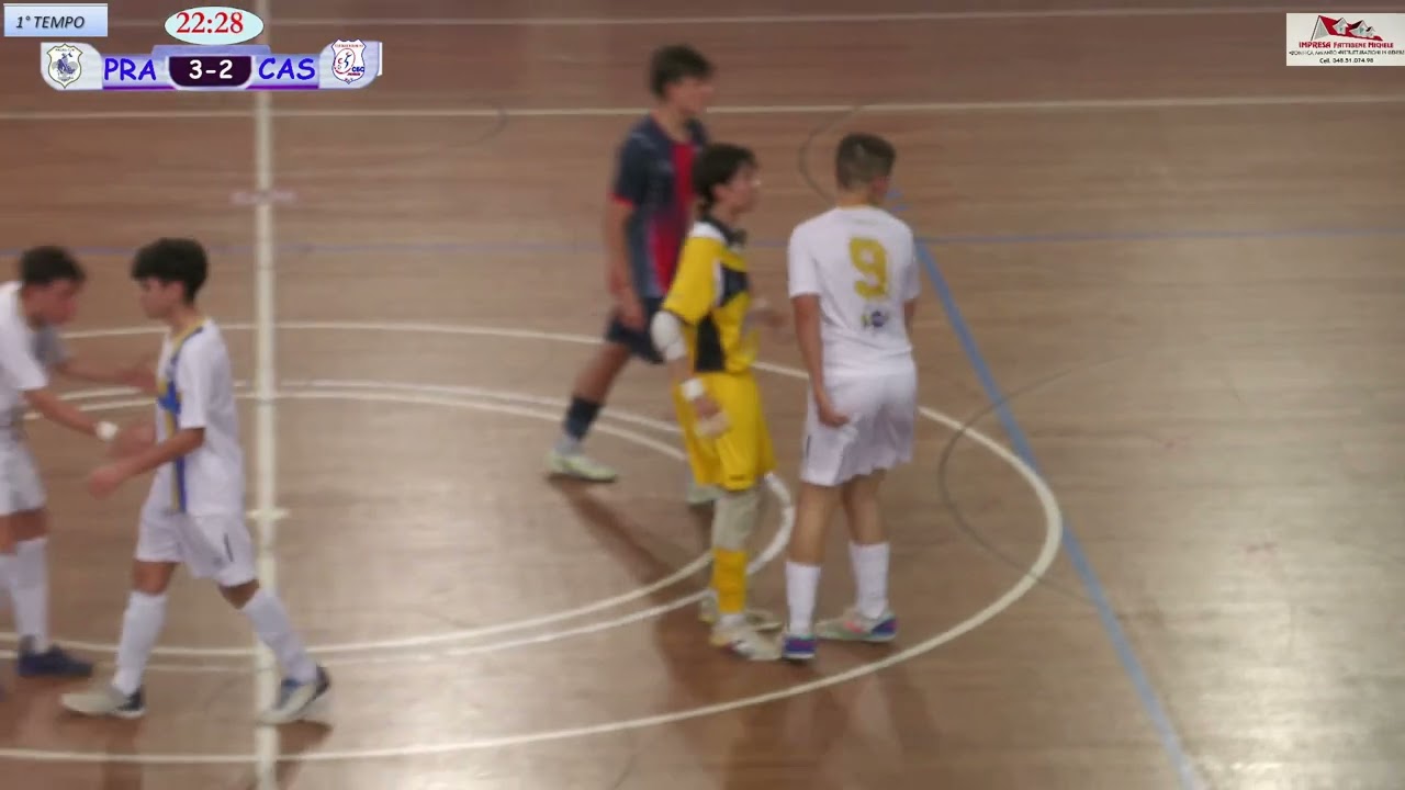 U17 SEMI FINALE COPPA TOSCANA: MONTEBIANCO PRATO C5 vs C5 CASENTINO 7-4 (HIGHLIGHTS)