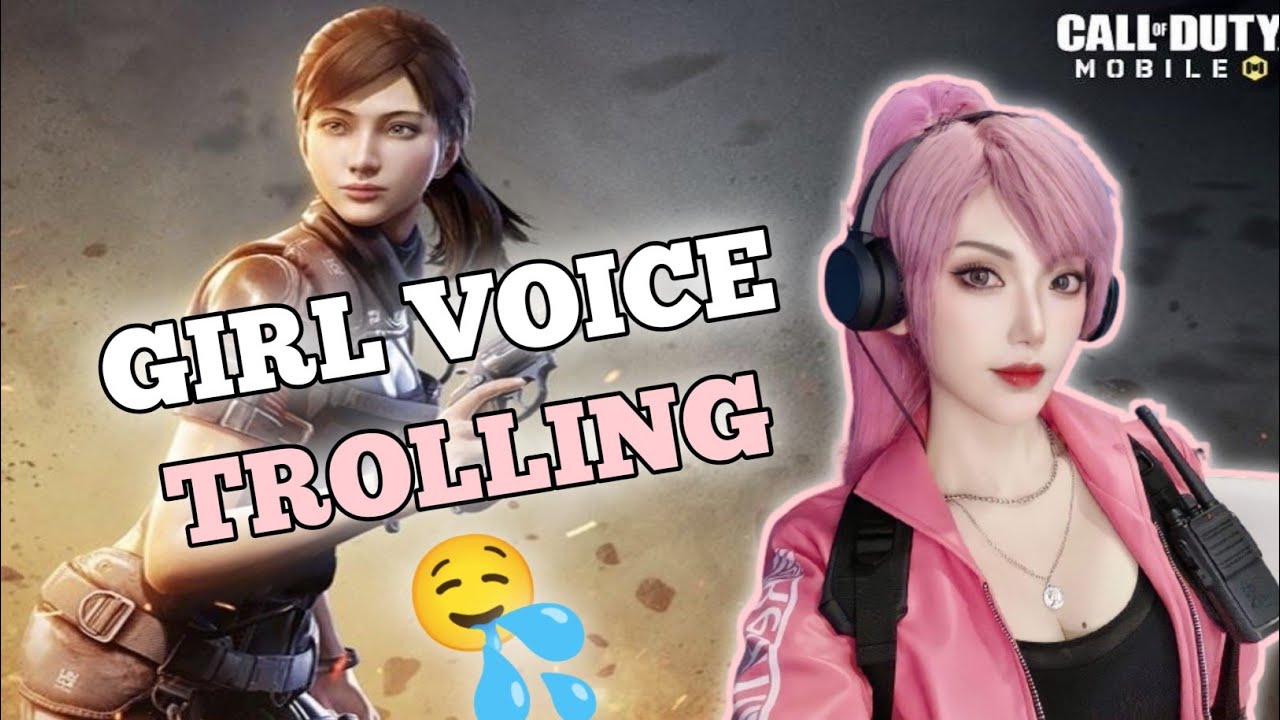 GIRL VOICE TROLLING THIRSTY SIMP! | CALL OF DUTY MOBILE!