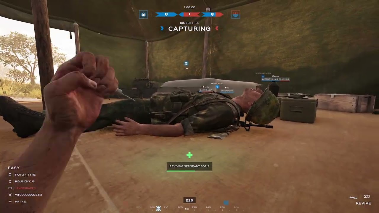 It pays to be a medic - Hell Let Loose: Vietnam - Shout-out to Sergeant Boris for making my day - 