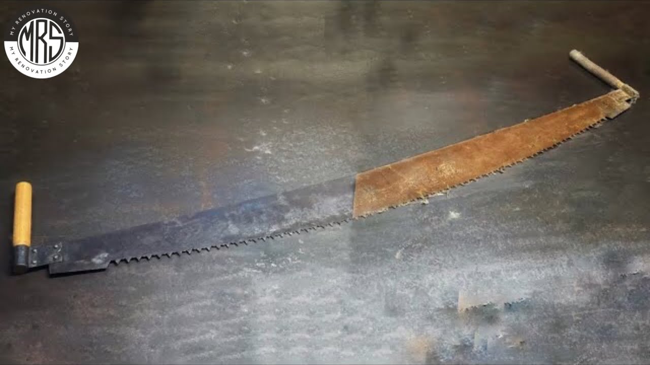 Antique Hand Saw Restoration
