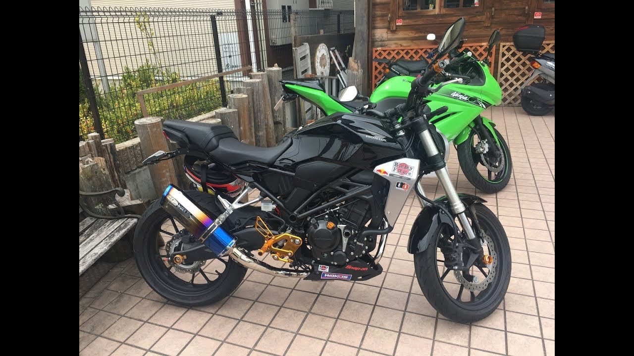 ダブルアールズサウンド　2018 HONDA CB250R　2018 ホンダ・CB250R　ホンダ・2BK-MC52　WR'S　2010 Kawasaki Ninja 250R