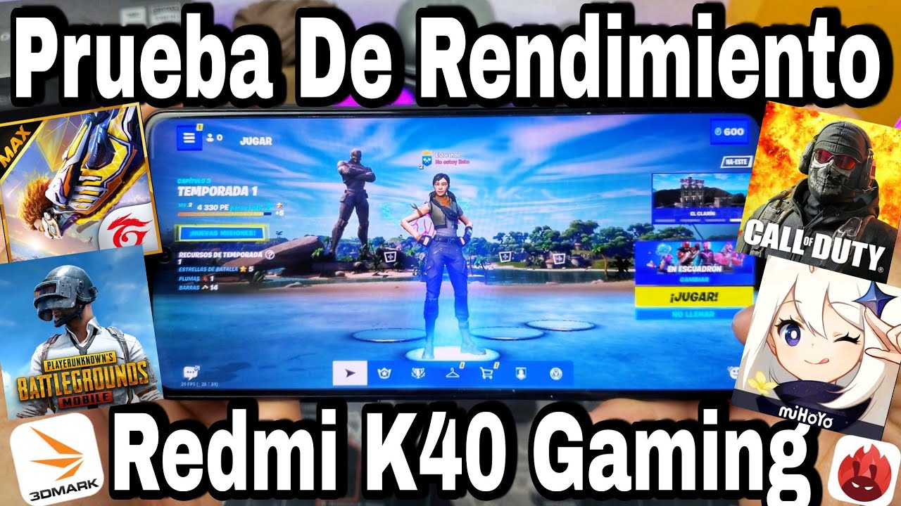 🎮 Redmi K40 GAMING (POCO F3 GT )🕹️ - Prueba De Rendimiento Y Juegos 2022