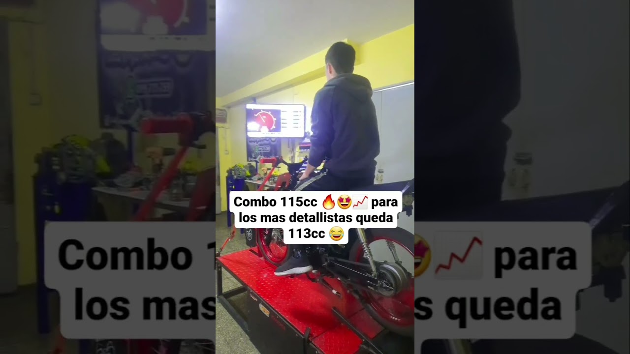 preparando moto 110cc 🔥😎 leva ⭐J.D + carbu + cilindro rectificado y banqueado 🤯📈