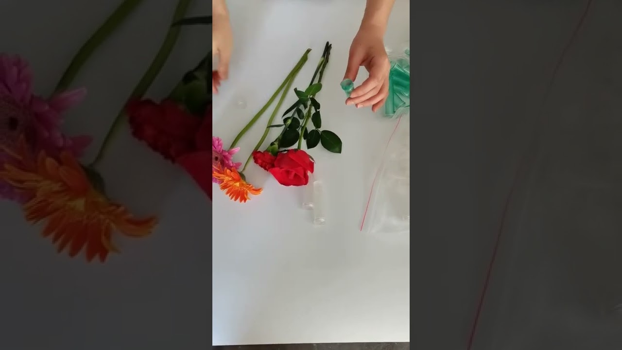 how to use flower water tubes