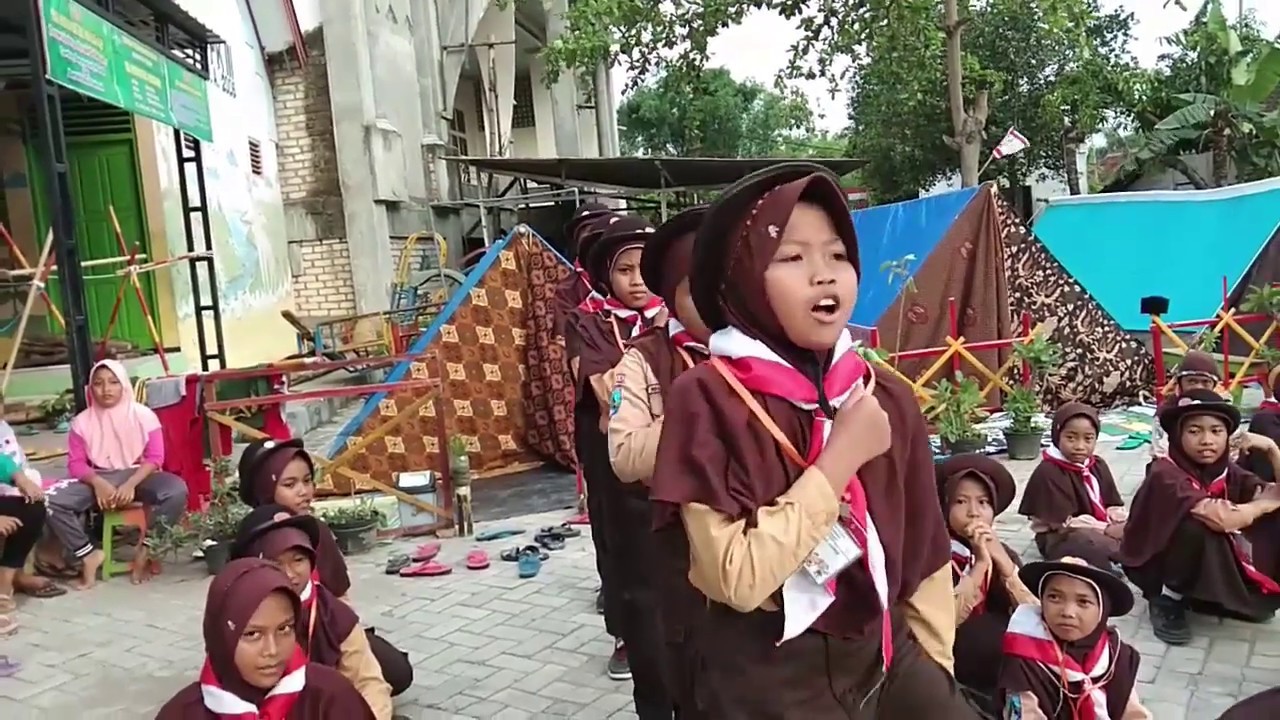 KUMPULAN YEL YEL PRAMUKA KEMAH BAKTI 2018 MI HIDAYATUL HASANAH CEKALANG SOKO TUBAN