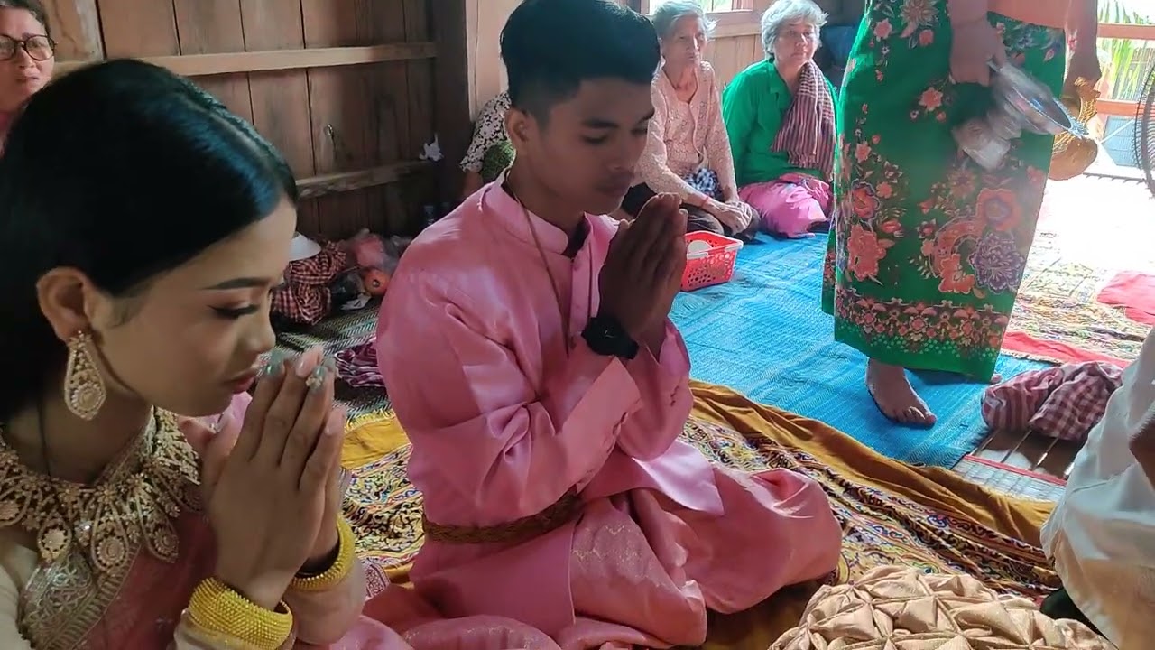 Engagement ceremony Khmer Engagement Khmer wedding 03