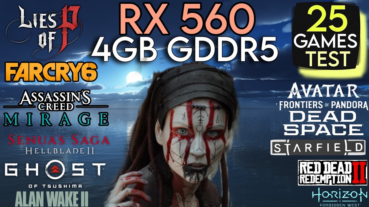 RX 560 In The Mid Of 2024 | Test In 25 Latest Games | Amd Radeon RX 560 !