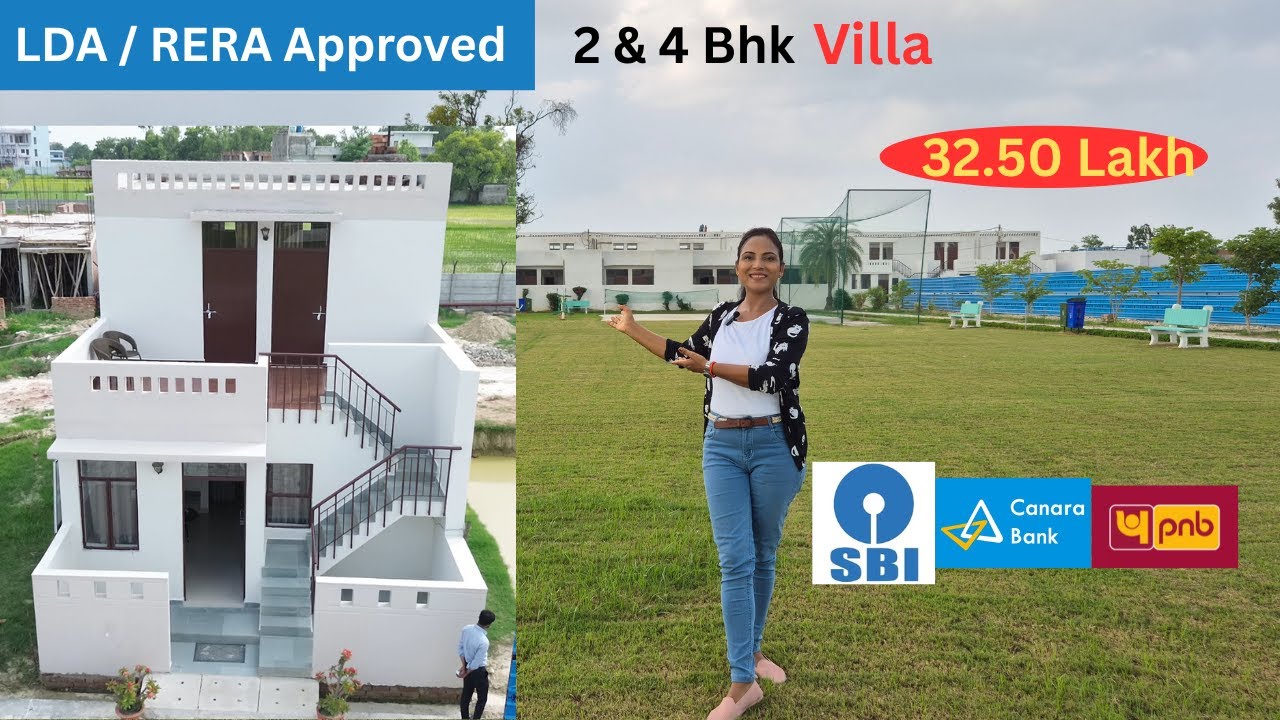लखनऊ का सबसे सस्ता LDA / RERA  Approved 2 & 4 Bhk Duplex Villa For Sale | @SimplyShilpi