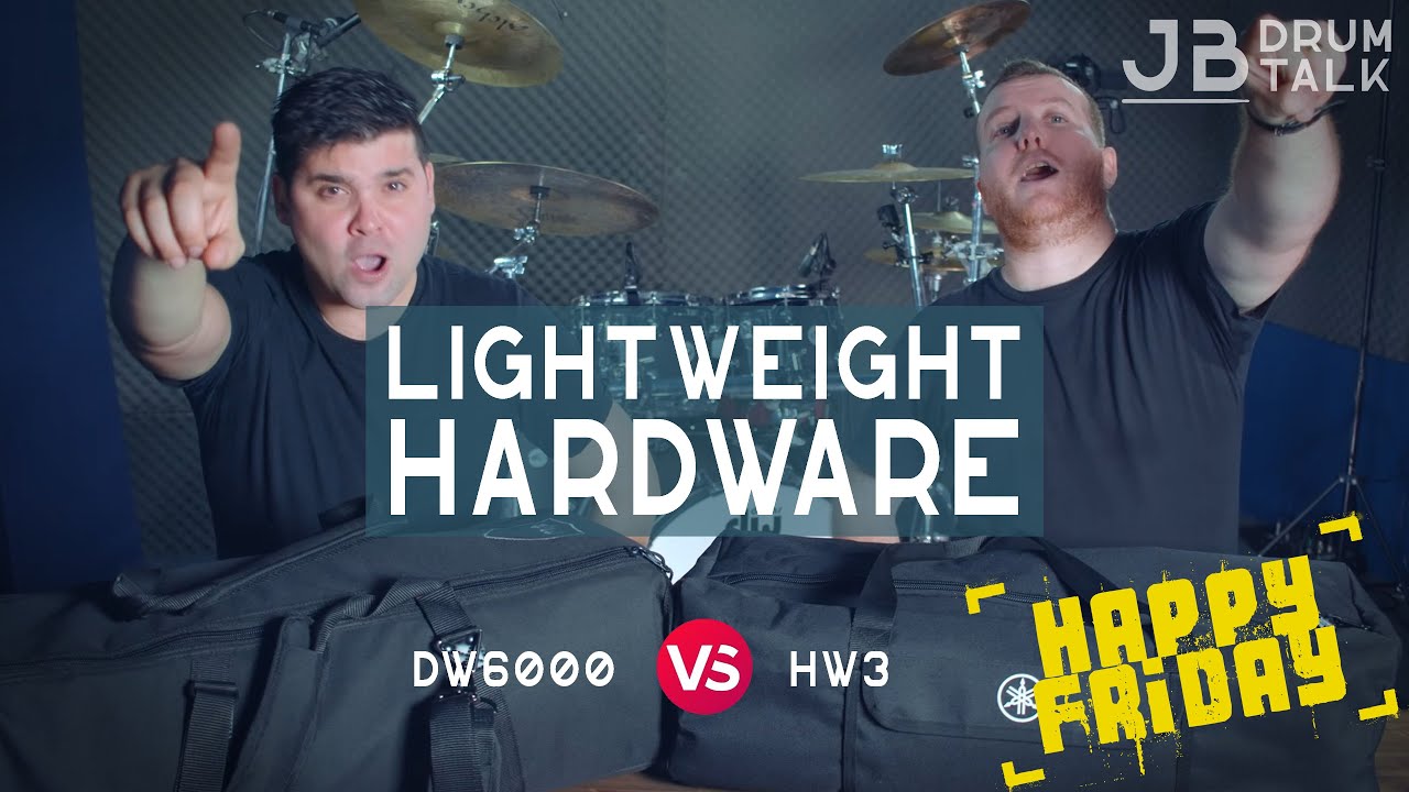Yamaha Crosstown Hardware vs DW 6000 Ultralight Hardware (HAPPY FRIDAY VLOG)