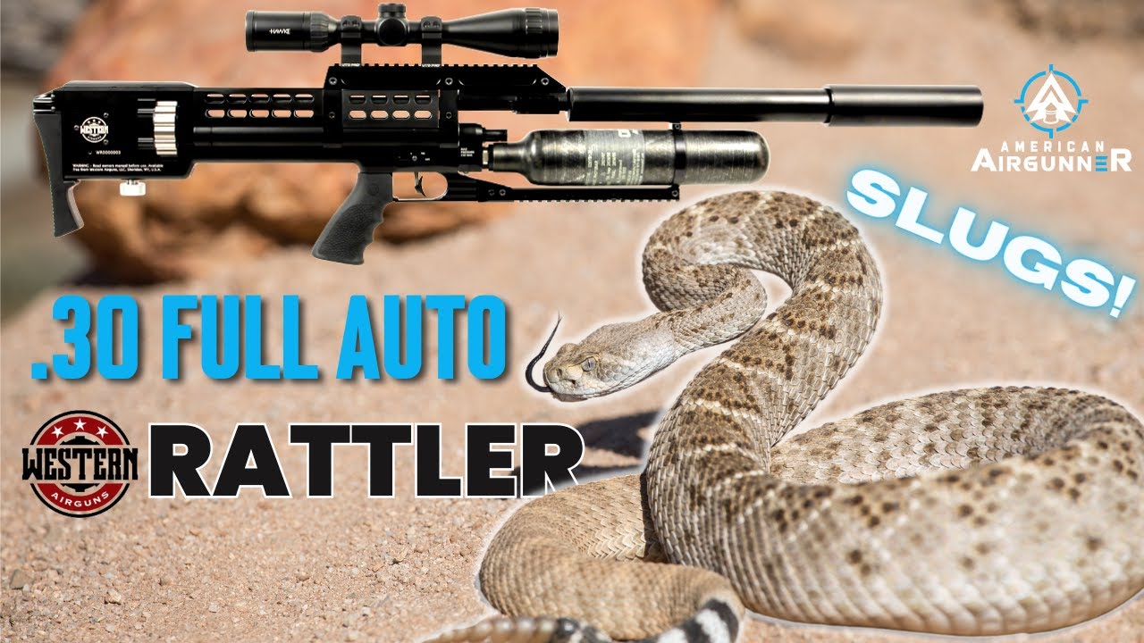 Western RATTLER .30 Airgun with Slugs | American Airgunner