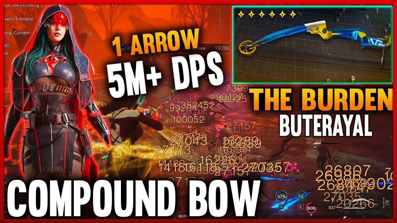 ONCE HUMAN BEST COMPOUND BOW BUILD: 399K - 600K HUGE DPS