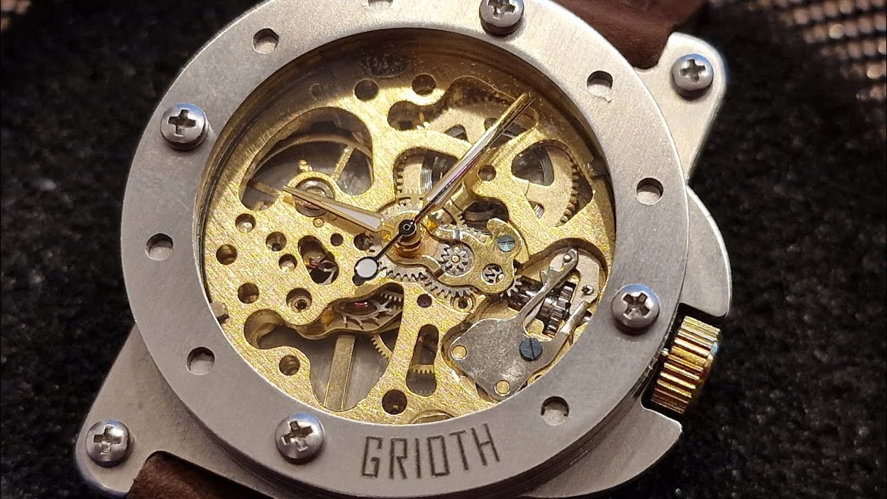GRIOTH Wristwatch Unboxing