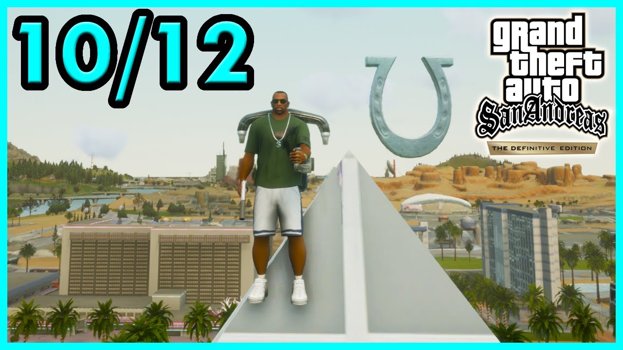 VŠECHNY PODKOVY | GTA San Andreas Definitive Edition na 100 % (10/12)