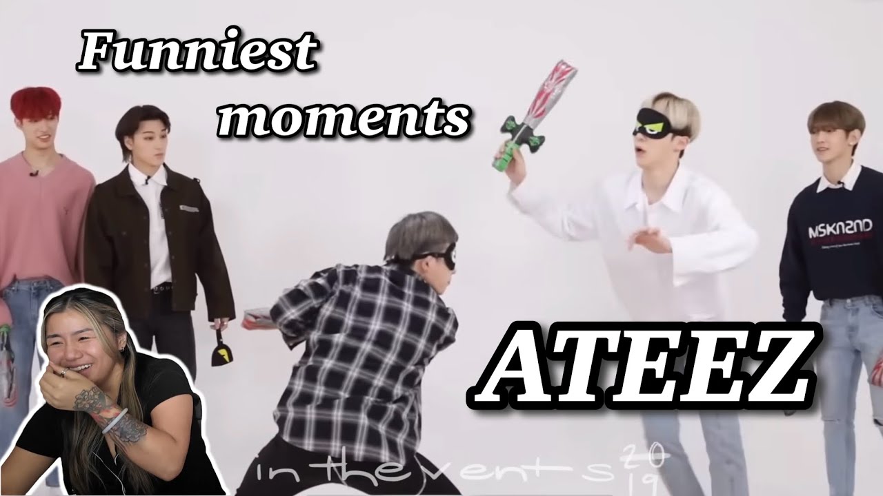 Watching funny ATEEZ (에이티즈) videos | Ateez being competitive for 19 minutes straight!