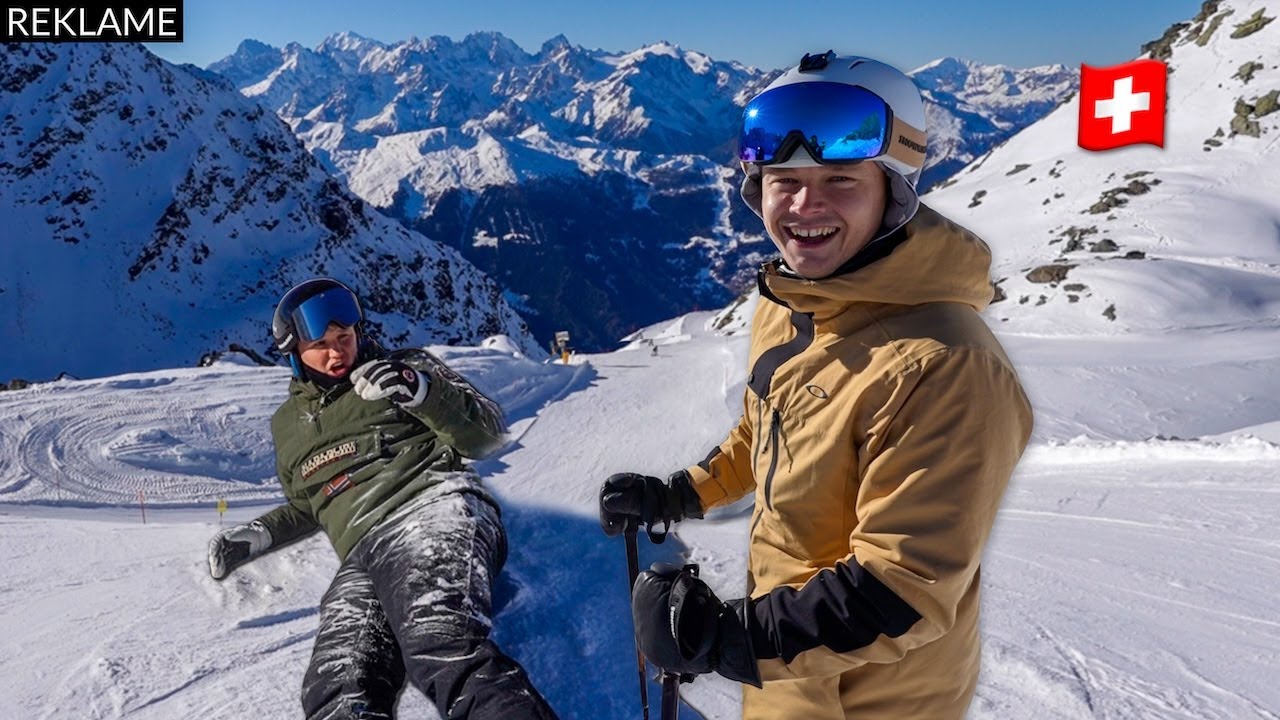 Vi tog til Schweiz for at stå på ski!