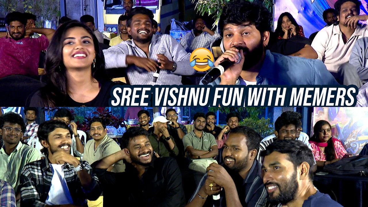 Vishnu Vinyasam Team Hilarious Fun With Memers | Sree vishnu | Nayan Sarika