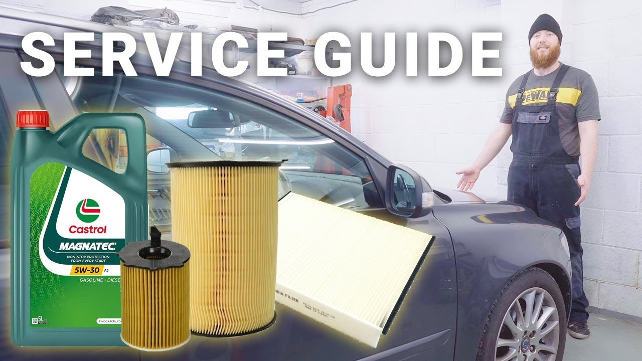 Руководство по обслуживанию дизельных двигателей Volvo 1.6D V50/C30/S40 [Масло и фильтры] 2011–20...