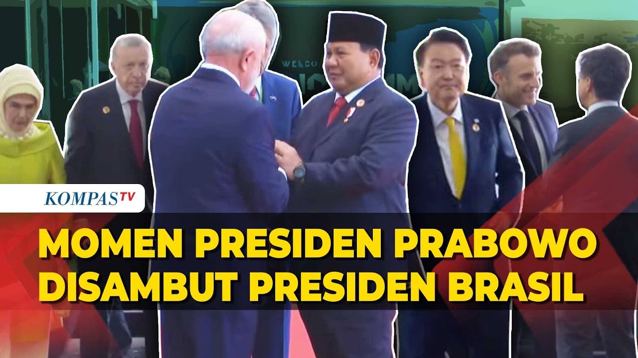 Momen Presiden Prabowo hingga Presiden Turki Erdogan Tiba di Venue G20 Brasil Summit