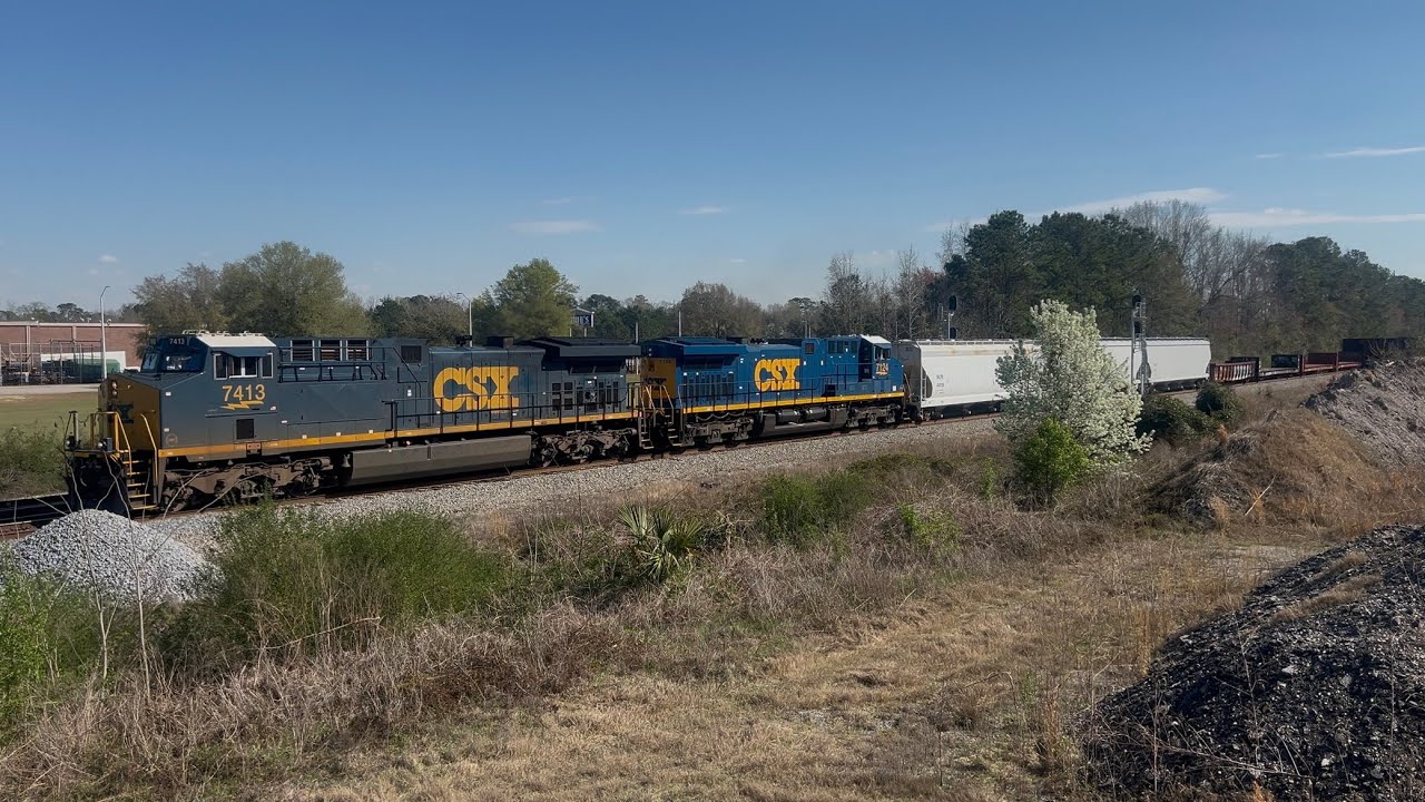 M492-10 Waycross GA to Rocky Mount NC with @CSXMainLineProduction 