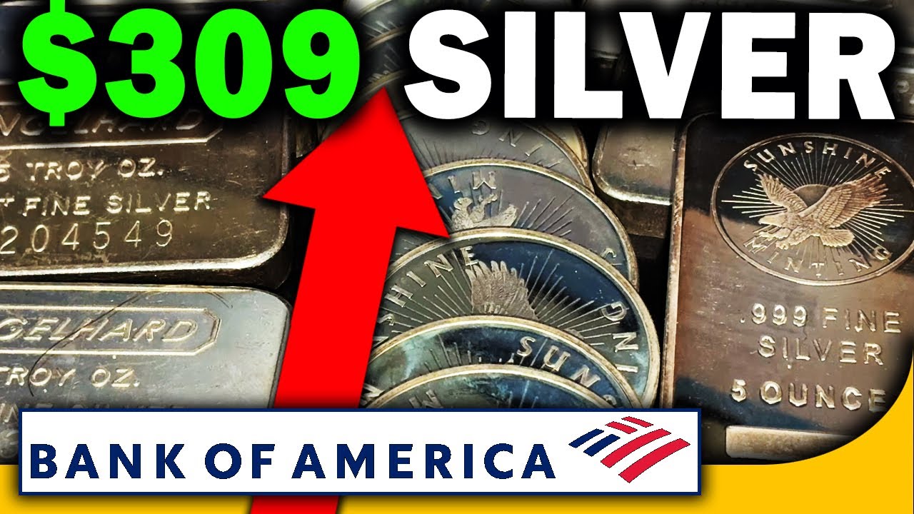 Серебро по 309 долларов! Bank of America утверждает, что это вполне возможно!