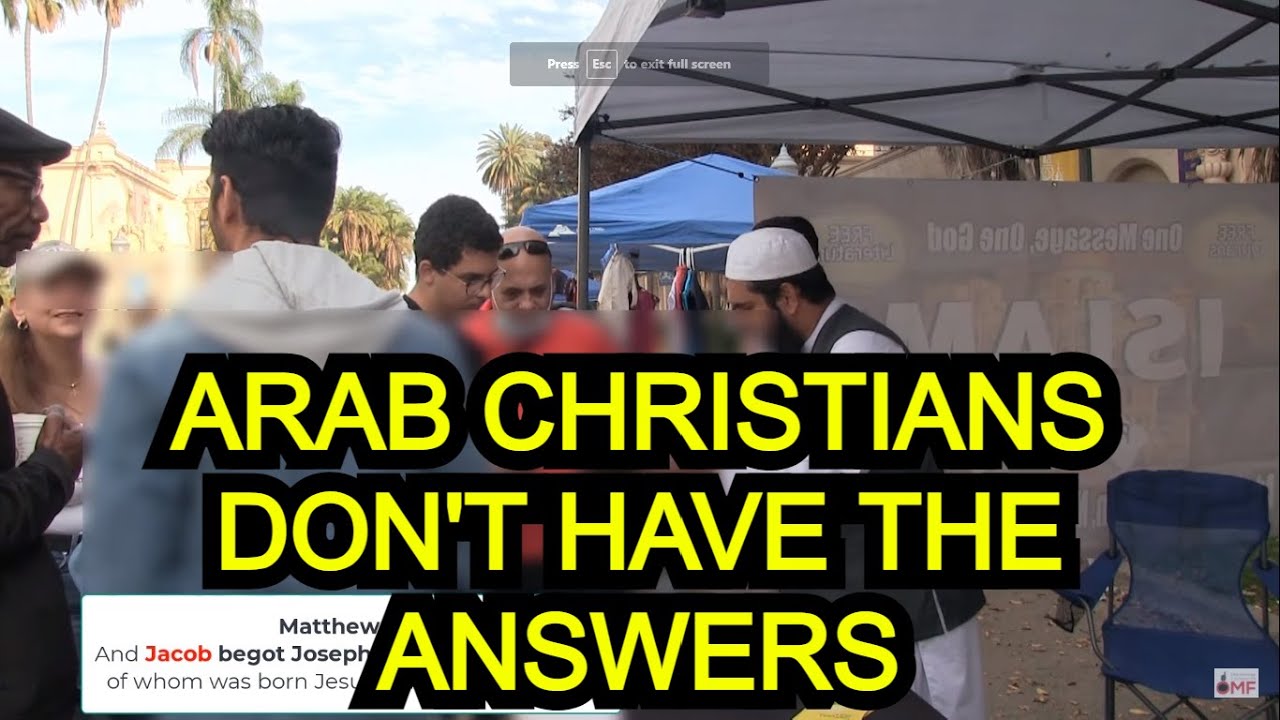 Jesus a Muslim?!?! Arab Christian Attack | Sheikh Uthman Ibn Farooq
