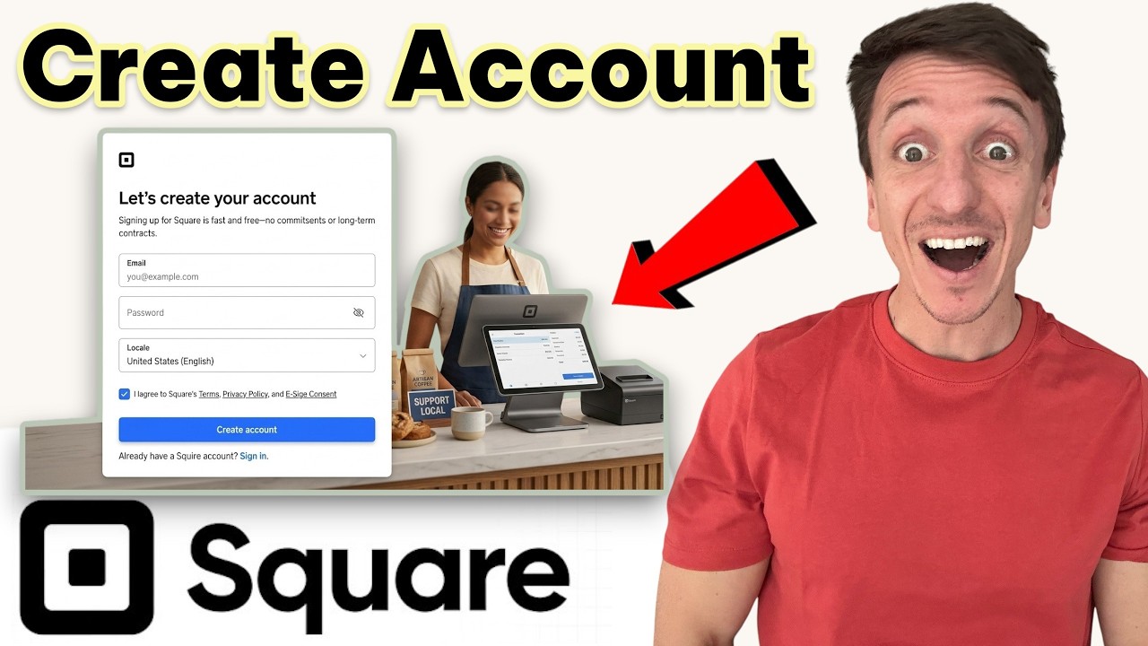 How To Create Square Account