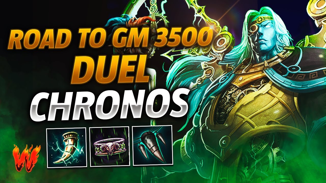 CHRONOS, JUGAMOS A LATE - Warchi - Smite Duel Road to GM 3500