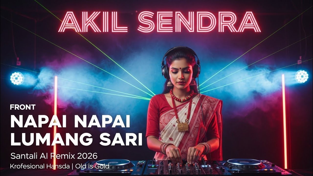 NAPAI NAPAI LUMANG SARI | SANTALI AI REMIX DJ SONG 2026 | AKIL SENDRA 