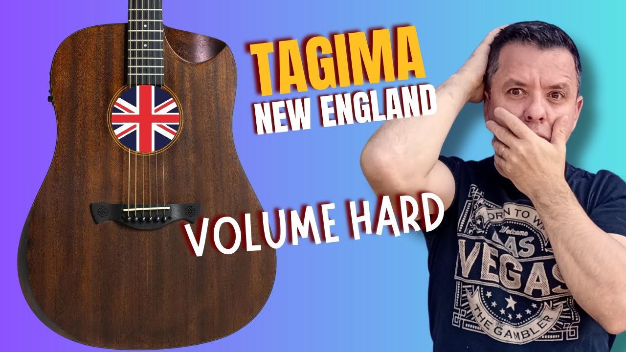 Volume monstro! 😧 Avaliei o Tagima New England Grand Reserva