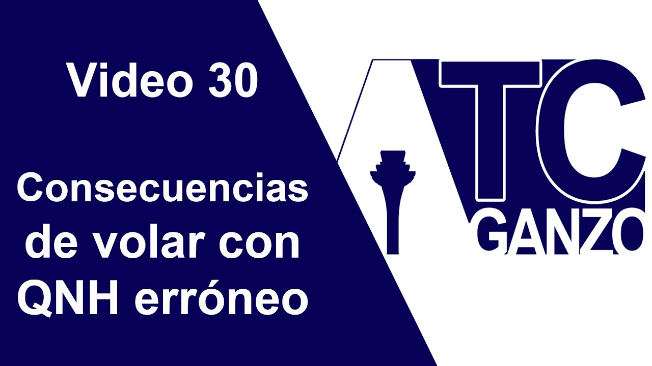 Control Aéreo - Video 30 - Consecuencias de volar con QNH erróneo