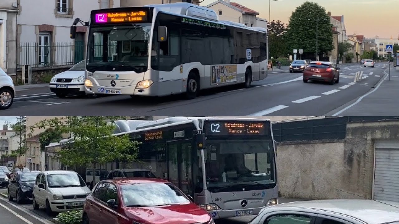 MERCEDES Citaro NGT et G Facelift - Ligne Corol 2 (Cab Ride) - Réseau STAN [NANCY]
