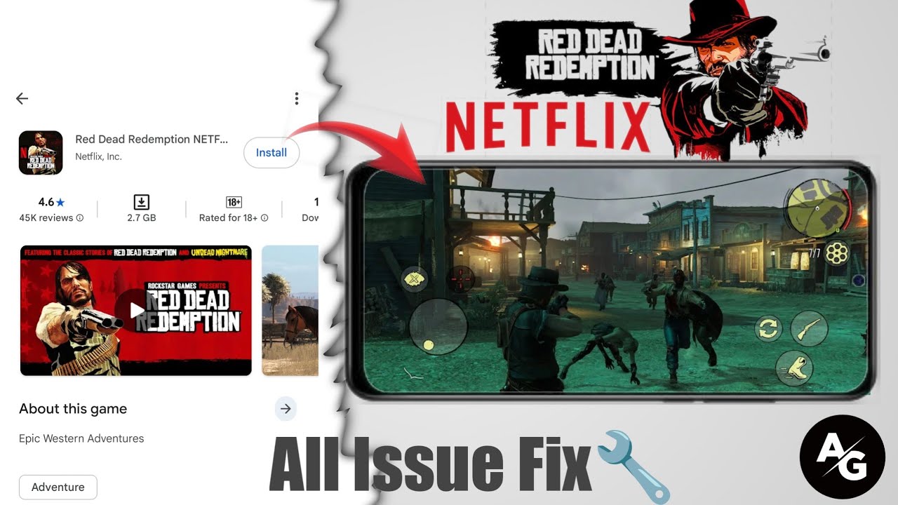 ✅Download RED DEAD REDEMPTION NETFLIX for Android |RED DEAD REDEMPTION Mobile Download