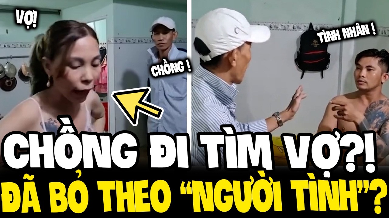 VỢ BỎ NHÀ THEO NGƯỜI TÌNH TRẺ, CHỒNG LÊN TẬN TRỌ TÌM VÀ CÁI KẾT |TIN 3 PHÚT