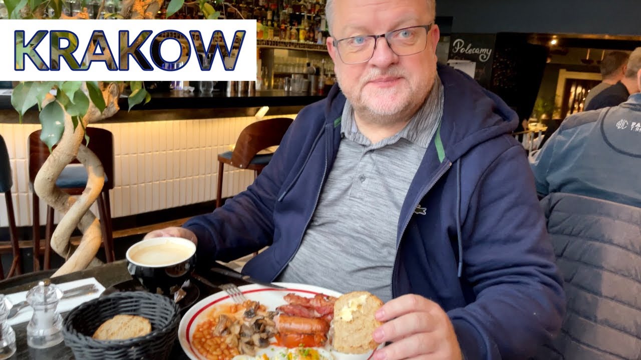 Great KRAKOW breakfast! | Full cooked breakfast at Scandale Royal | French pastries at Charlotte