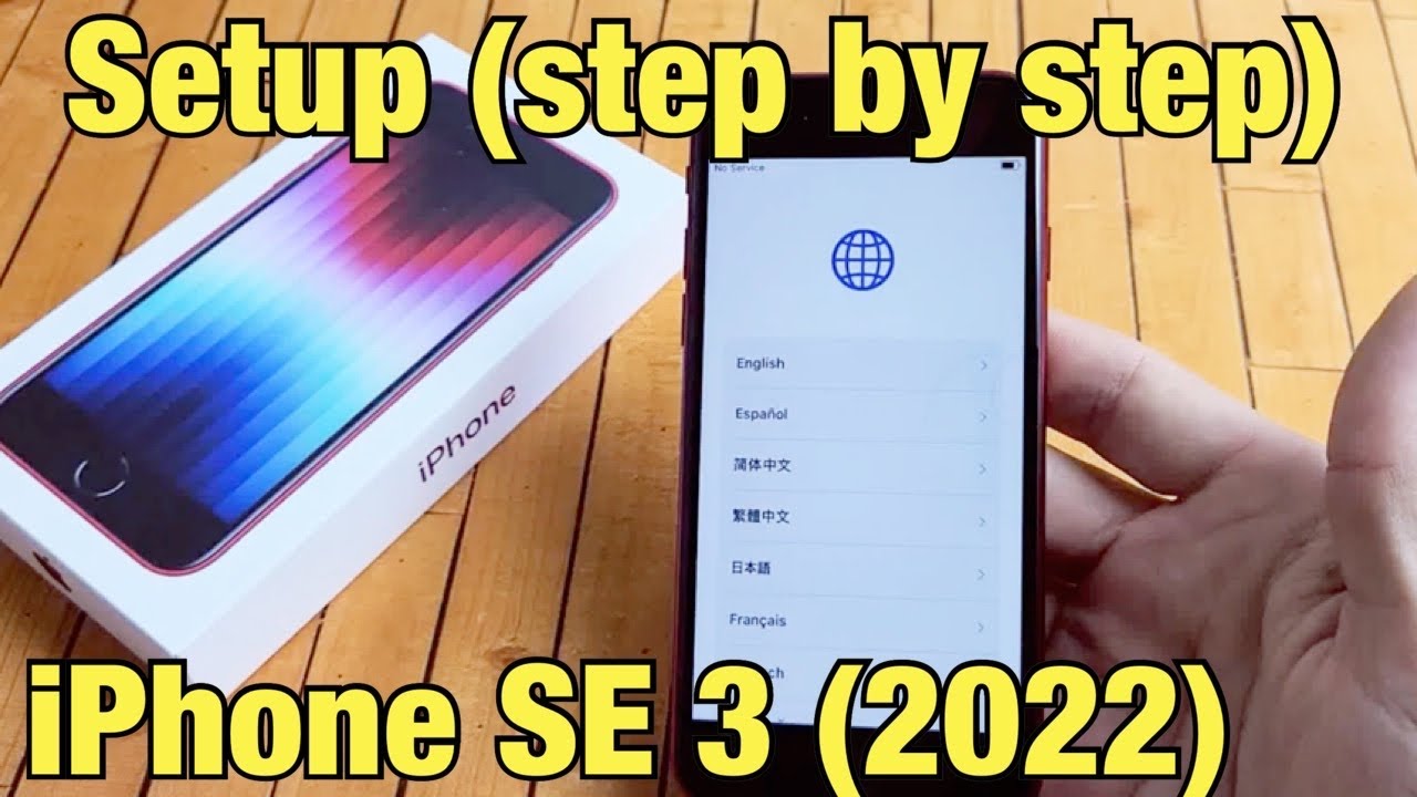 iPhone SE 3 (2022): как настроить (пошагово)