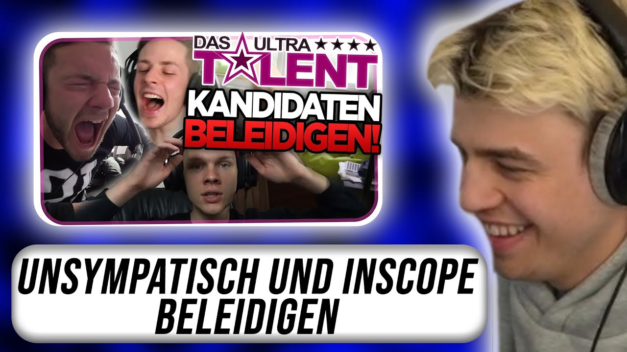 Papaplatte reagiert auf ALTE ULTRATALENT FOLGE mit UNSYMPATISCHTV und INSCOPE I Papaplatte Reaction