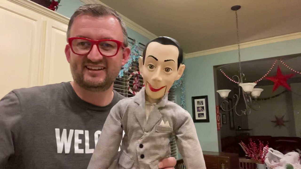 Fix for Pee-Wee Herman Ventriloquist Doll from 1989