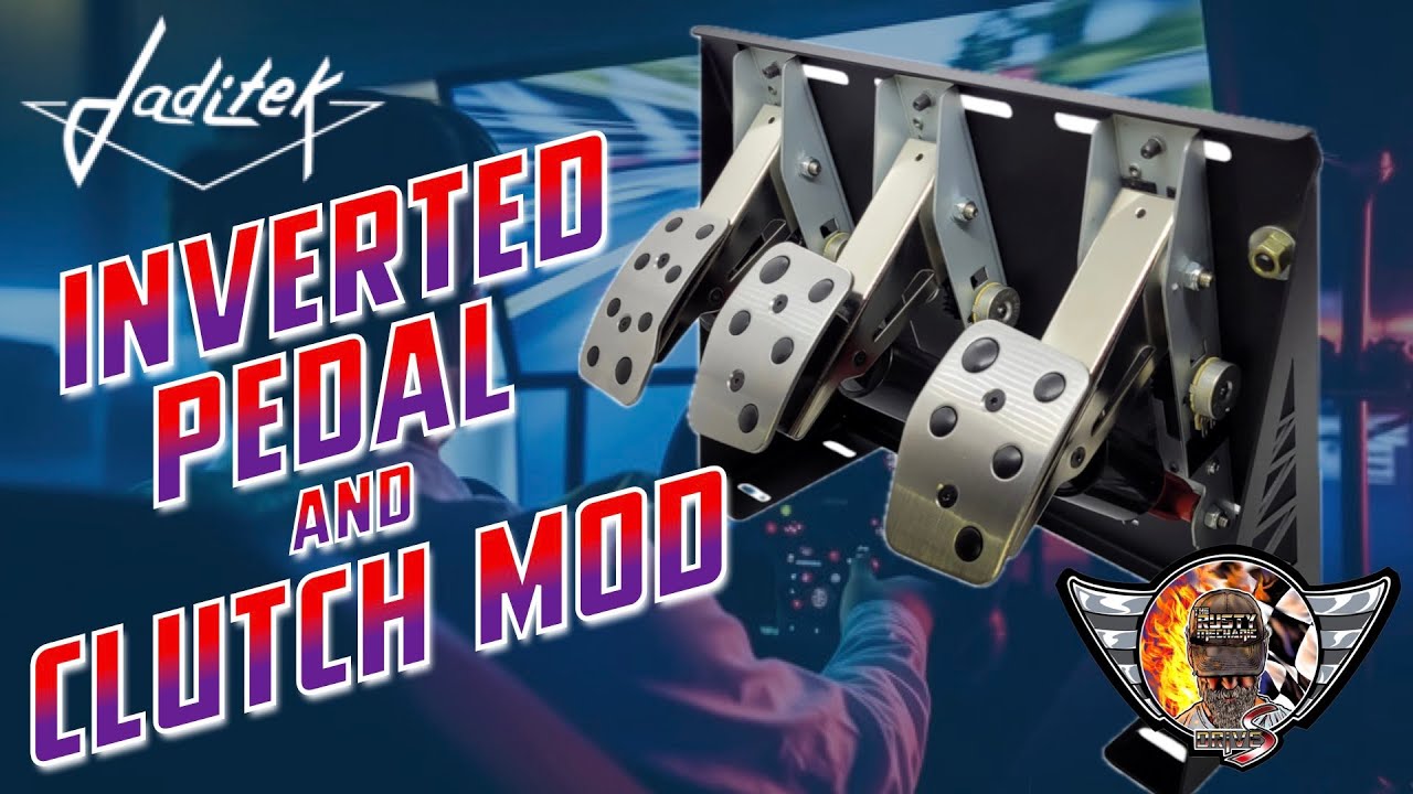 Jaditek Inverted Pedal Mod and Clutch Upgrade for Logitech G29 G920 G923