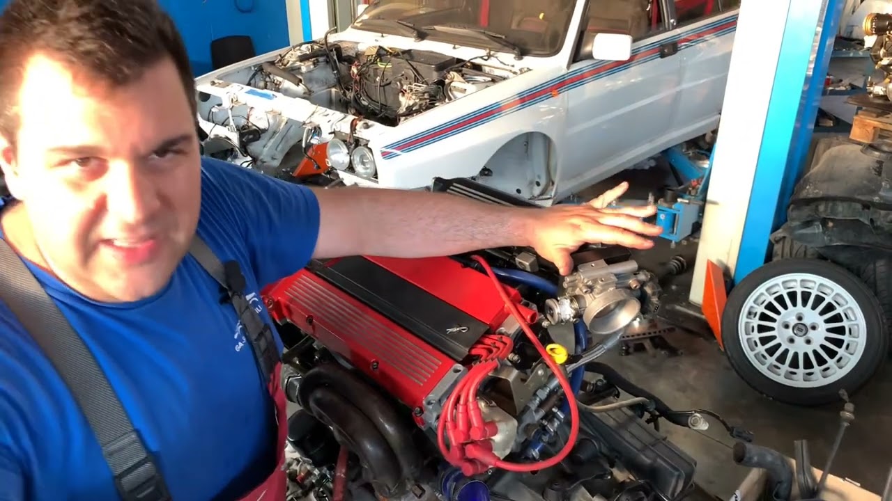 LANCIA DELTA HF INTEGRALE MARTINI 5: dalla pista alla strada! rimettiamo originale la regina
