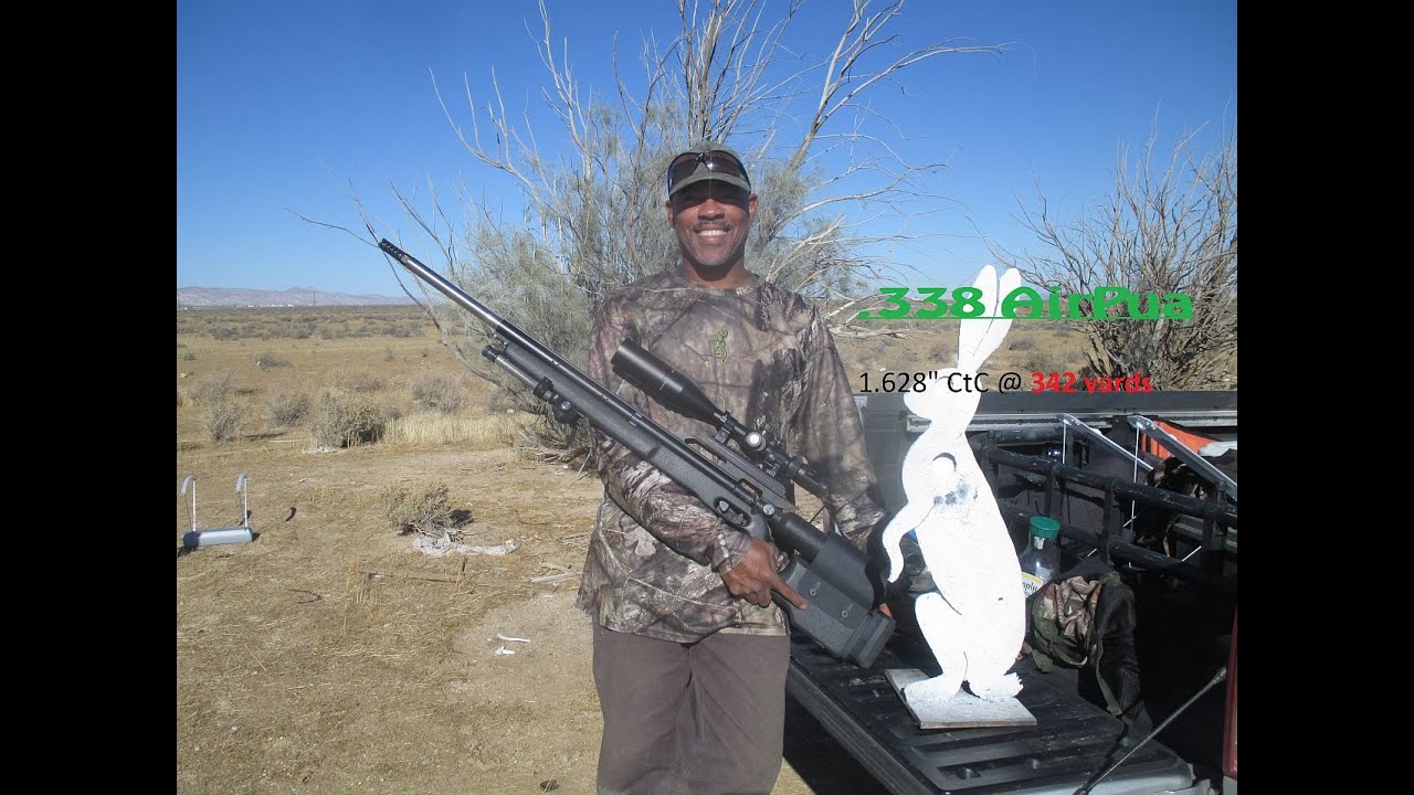 Airforce .338 AirPua: GROUPS at 110 (.5