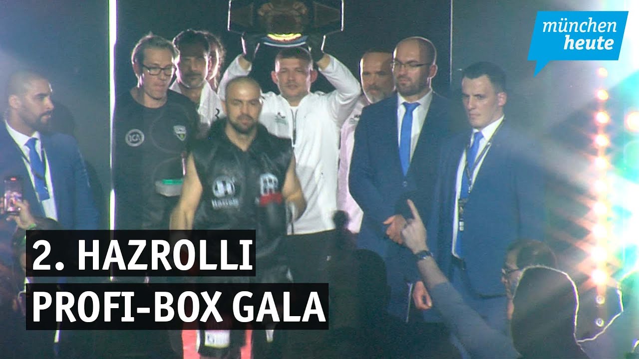 2. Hazrolli Profi-Box Gala am 9. September in M&uuml;nchen